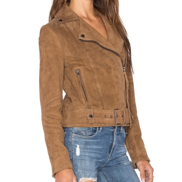 MUUBAA Warren Belted Biker Jacket NWT - Picture 2 of 4